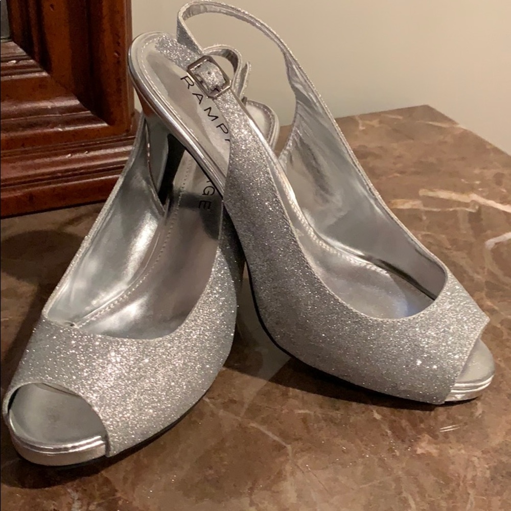 Rampage Silver Heels